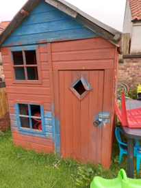 wooden playhouse sale second hand